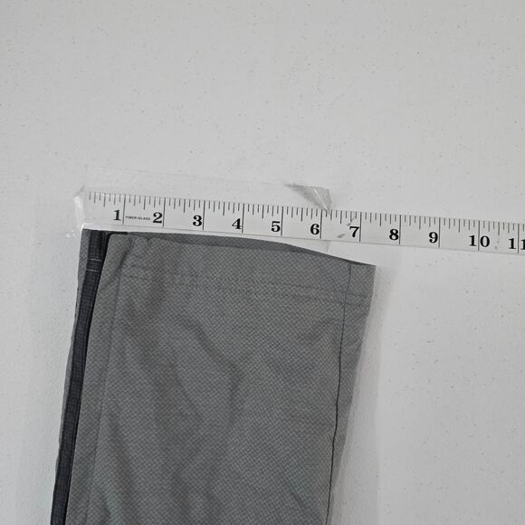 Adidas Men's Small Gray Athletic Track Pants Zip Hem‎ Stripes S86814 5977 - Picture 8 of 13